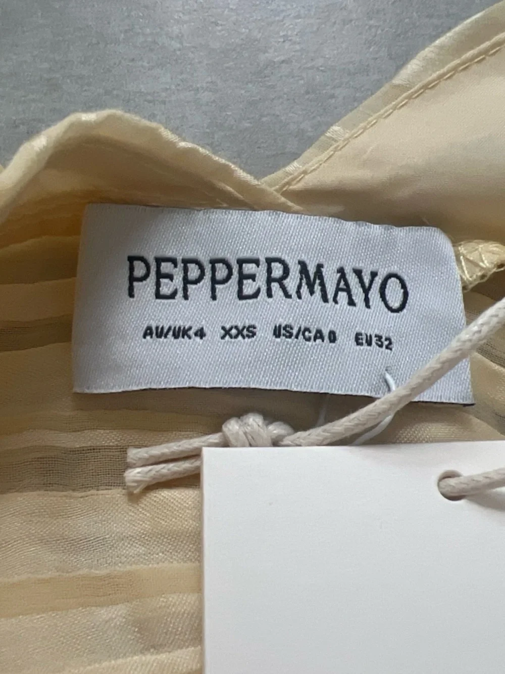 Peppermayo soft pleated